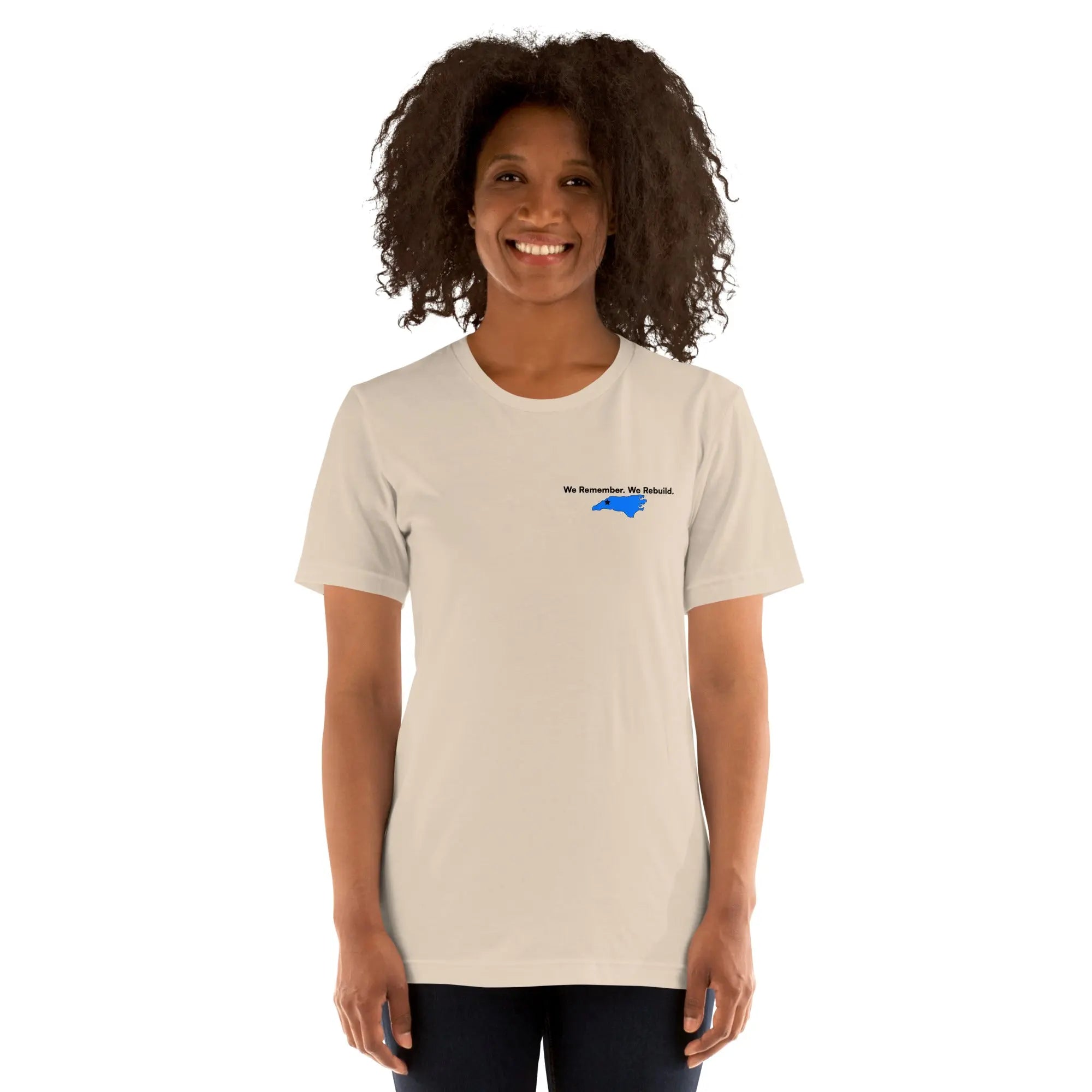 We Remember. We Rebuild. - Hurricane Helene Natural Disaster Relief T-Shirt TENWRA™