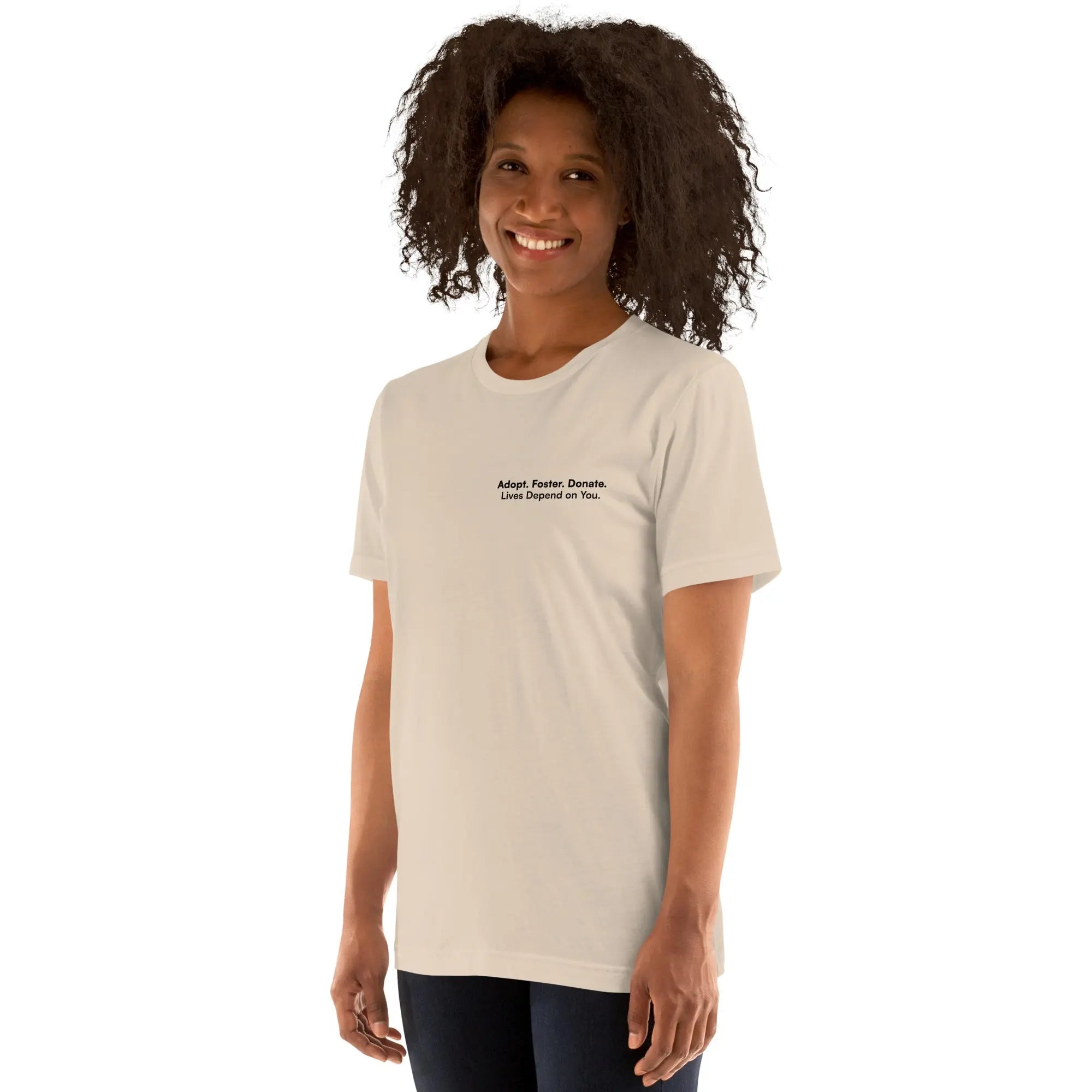 Adopt. Foster. Donate. - Animal Rescue & Adoption Awareness T-Shirt TENWRA™