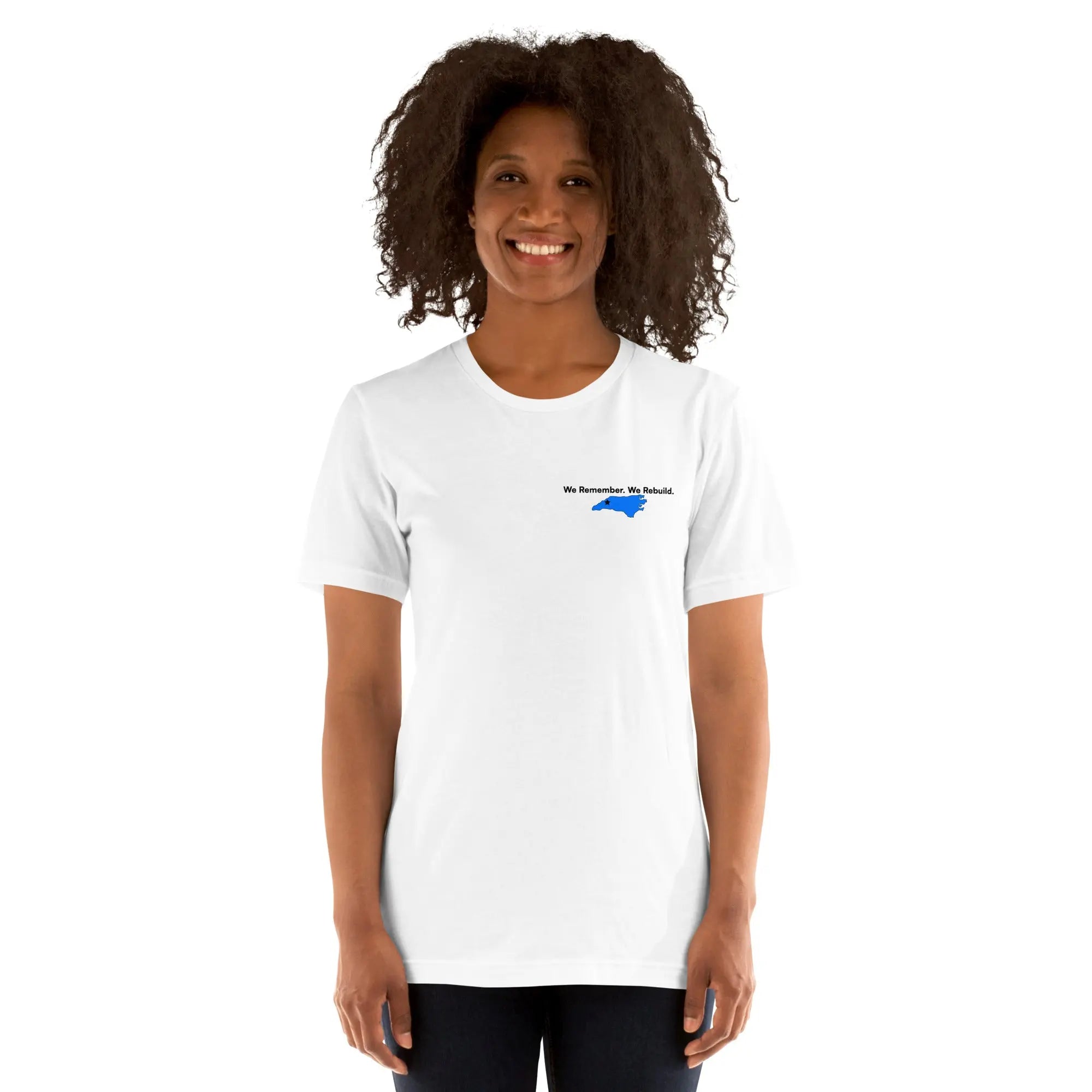 We Remember. We Rebuild. - Hurricane Helene Natural Disaster Relief T-Shirt TENWRA™