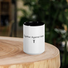 Together Against Hate Ceramic Mug TENWRA™