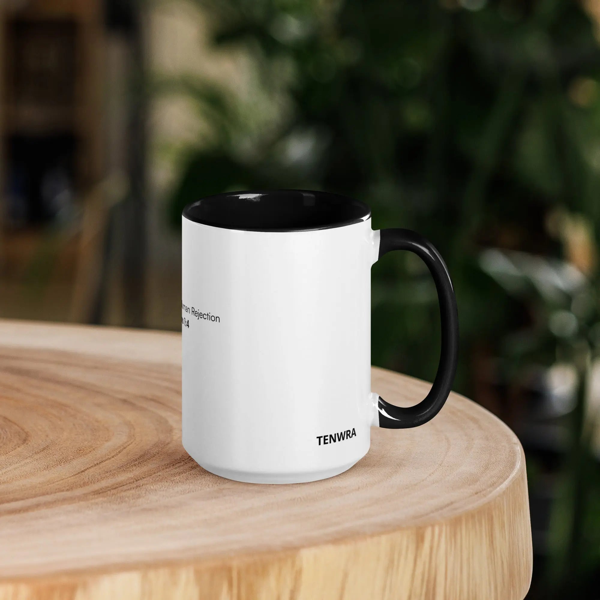 Divinely Chosen > Human Rejection - Christian Outreach Ceramic Mug TENWRA™