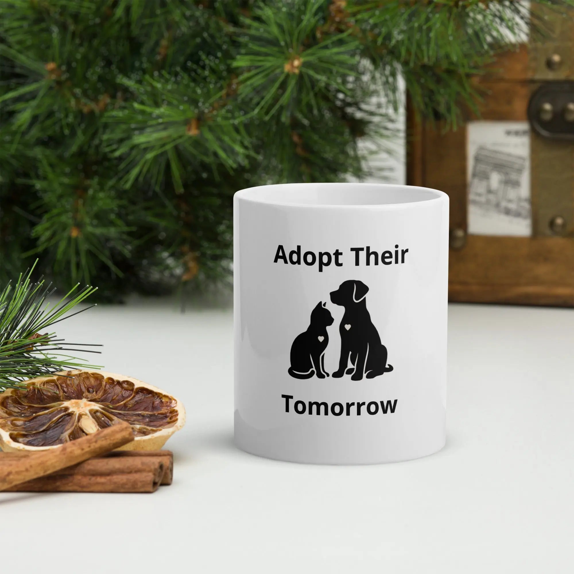 Adopt Their Tomorrow -  Animal Rescue & Adoption Awareness Mug TENWRA™
