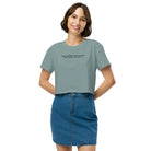 They're Not Strays. They're Survivors. - Animal Rescue & Adoption Awareness Women’s Crop Top TENWRA™