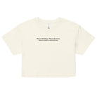 They're Not Strays. They're Survivors. - Animal Rescue & Adoption Awareness Women’s Crop Top TENWRA™