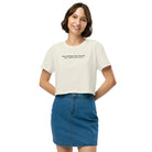 They're Not Strays. They're Survivors. - Animal Rescue & Adoption Awareness Women’s Crop Top TENWRA™