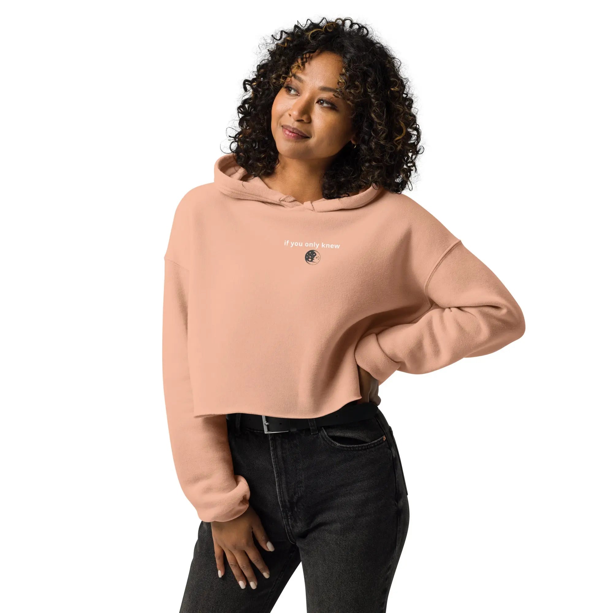 if you only knew - Women's TENWRA Cropped Hoodie TENWRA™