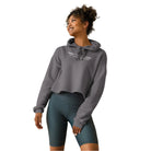 Support. Listen. Don't Judge. - Veterans Military Women's Crop Hoodie TENWRA™