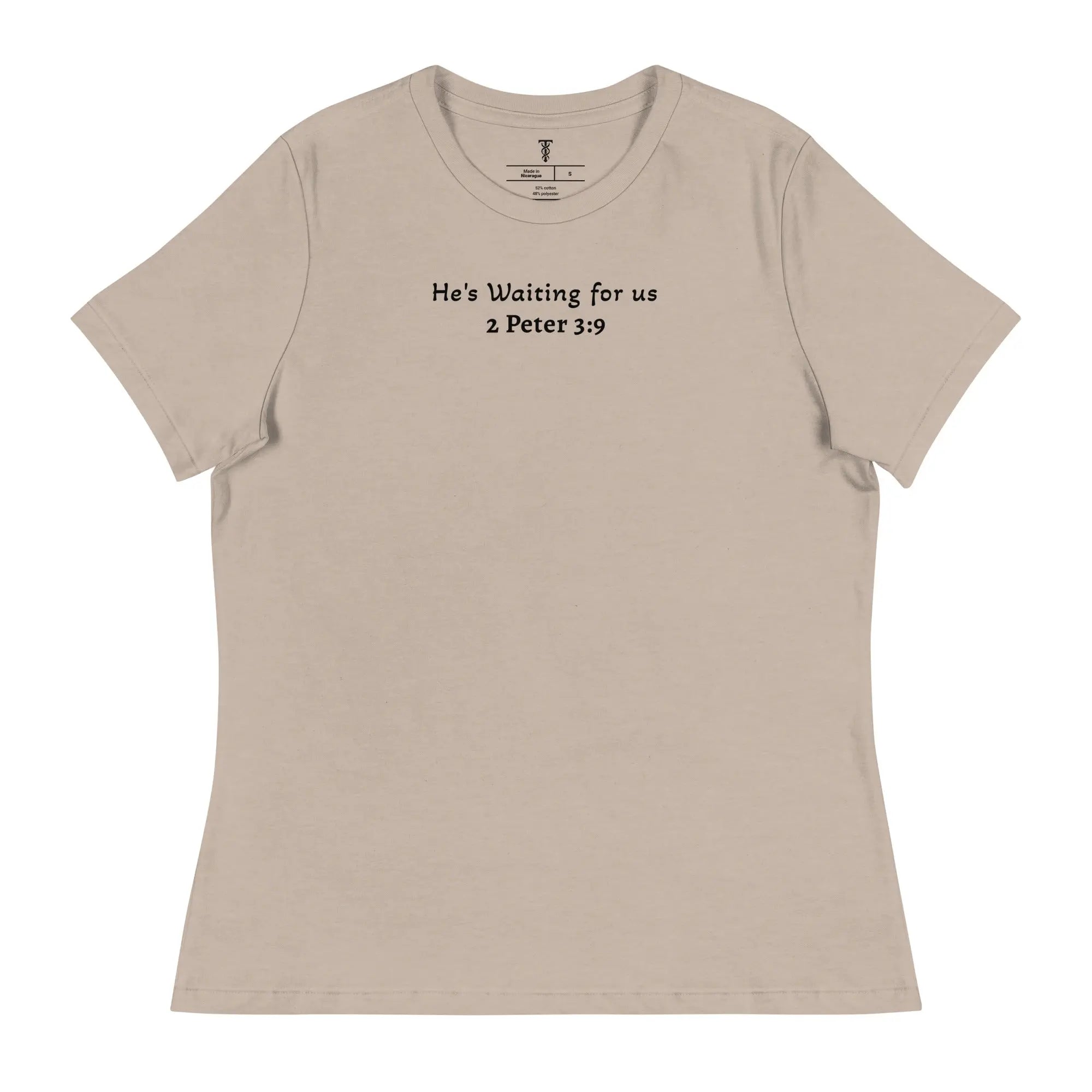 He's Waiting for us - Women's Christian Outreach Relaxed T-Shirt TENWRA™