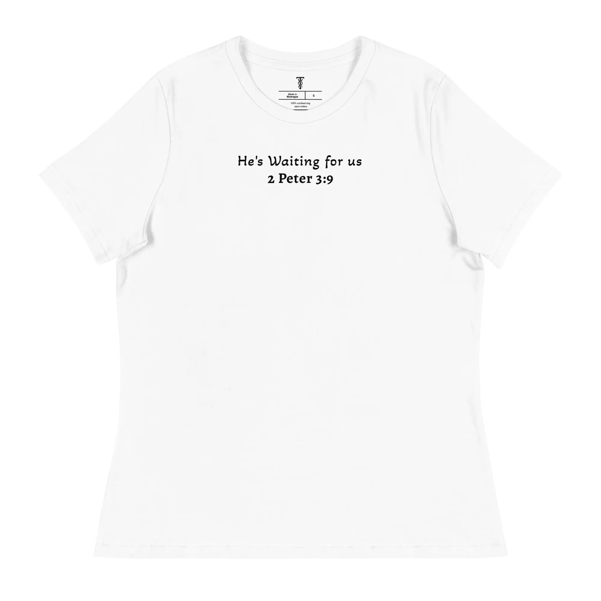 He's Waiting for us - Women's Christian Outreach Relaxed T-Shirt TENWRA™