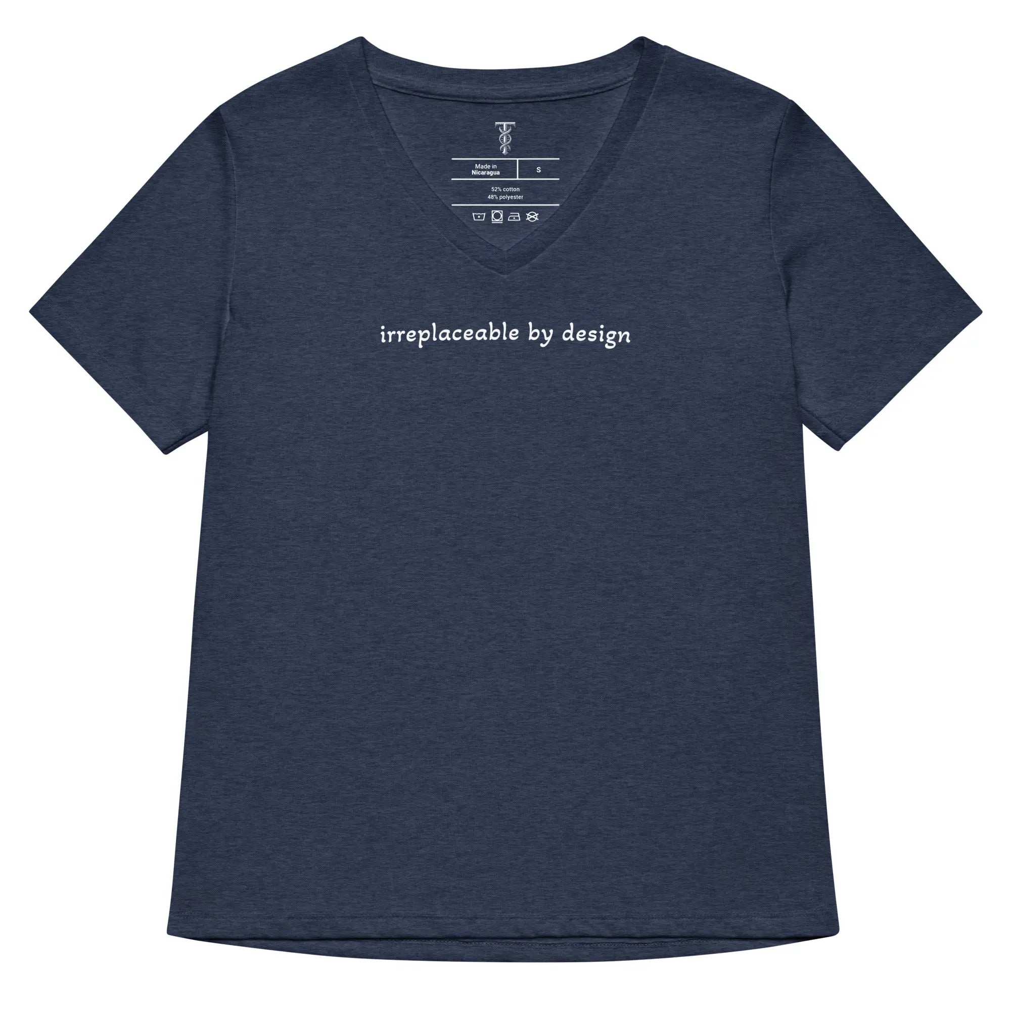 irreplaceable by design - TENWRA Women’s V-Neck T-Shirt TENWRA™
