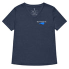 Don't Forget Us - Women's Hurricane Helene Natural Disaster Relief V-Neck T-Shirt TENWRA™