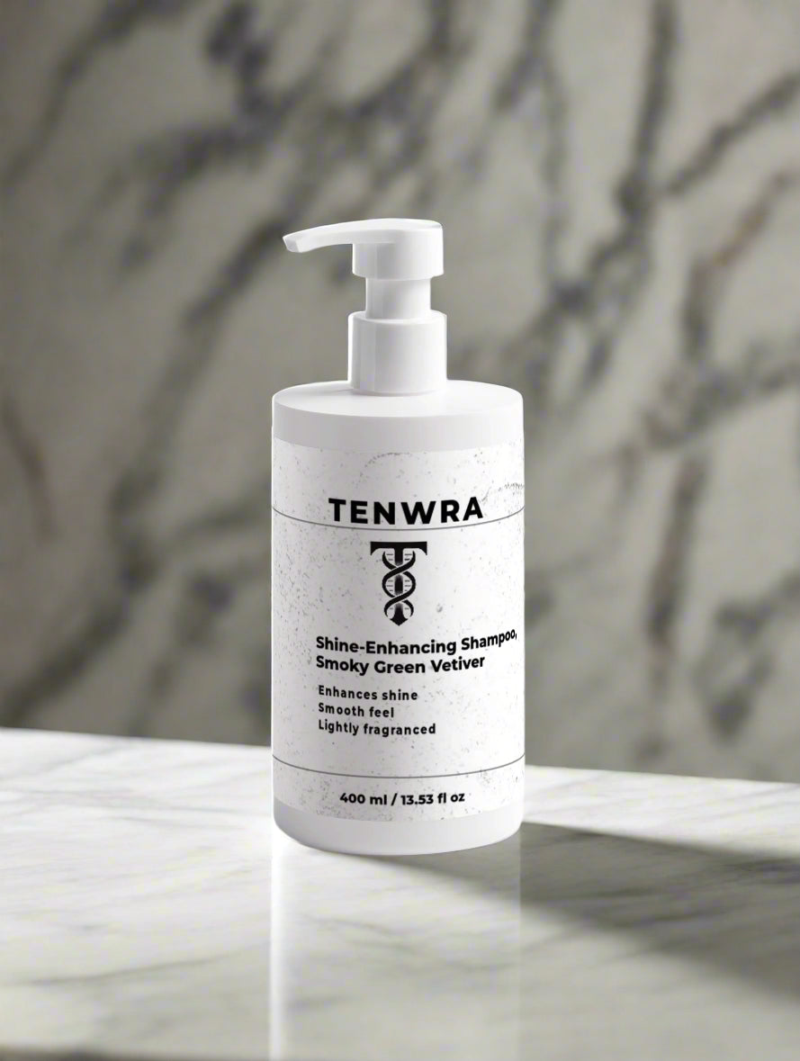 TENWRA Shine-Enhancing Shampoo, Smoky Green Vetiver Selfnamed